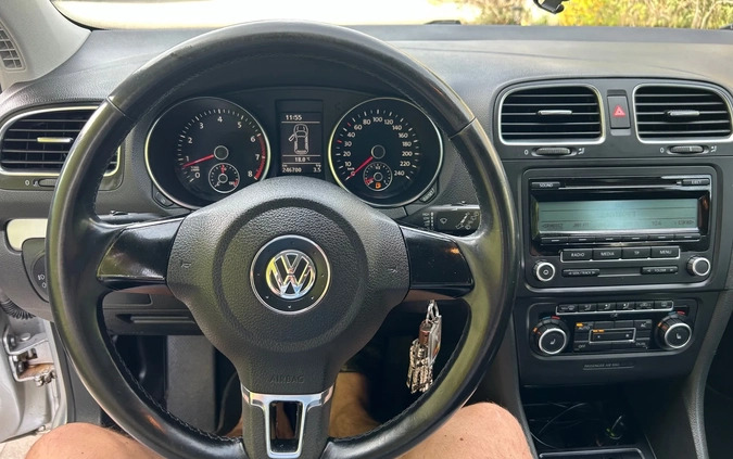 Volkswagen Golf cena 23000 przebieg: 246700, rok produkcji 2008 z Ośno Lubuskie małe 191